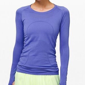 Lululemon Running Purple Long Sleeve